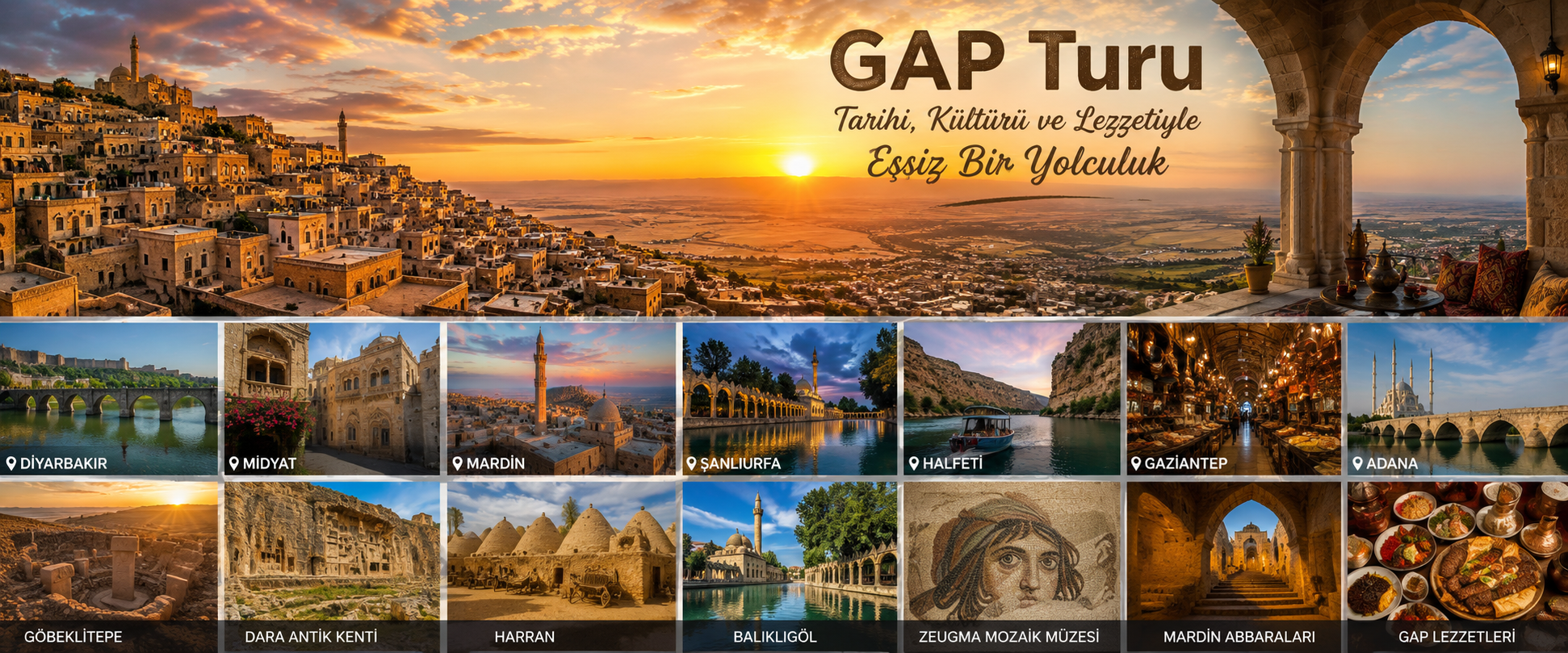GAP Güneydoğu Turları