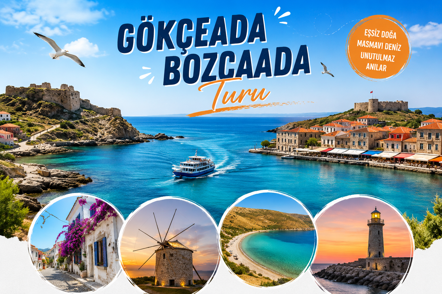 Gökçeada Bozcaada Turu