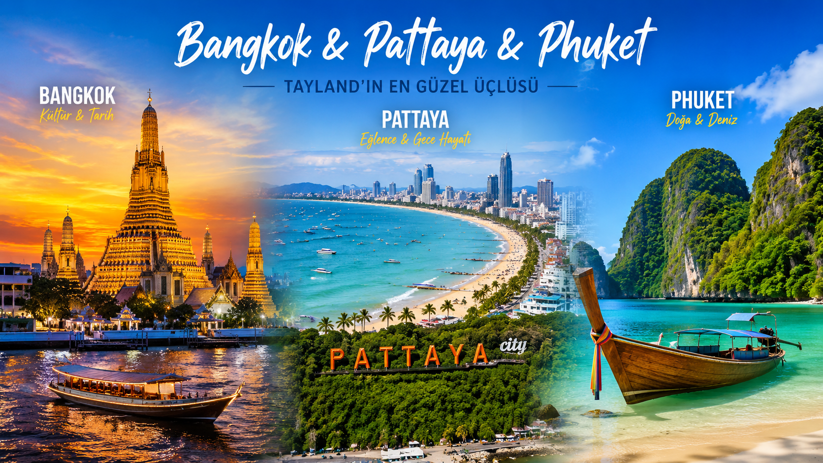 Elegant Bangkok & Pattaya & Phuket